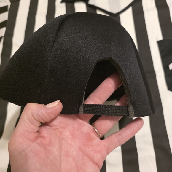 California Costume Collection Mens Referee Striped Halloween Shirt Hat 3XL NOTE - Picture 6 of 9